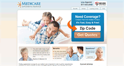 Desktop Screenshot of medicaresupplementalinsurance.net